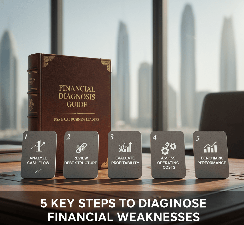 5 طرق لتشخيص نقاط الضعف المالية في شركات السعودية والإمارات | غالب كونسلتنج