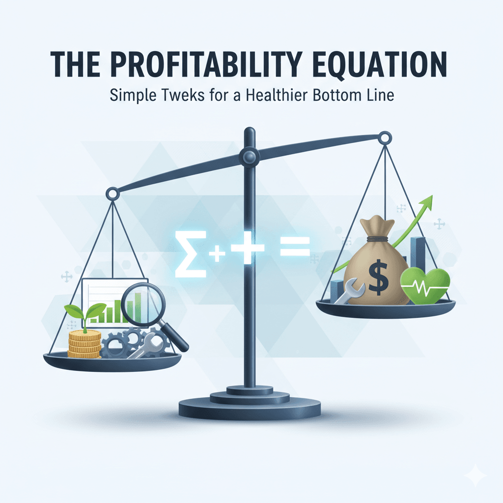 معادلة الربحية: 5 تعديلات بسيطة لتحقيق أداء مالي أكثر صحة | غالب للاستشارات