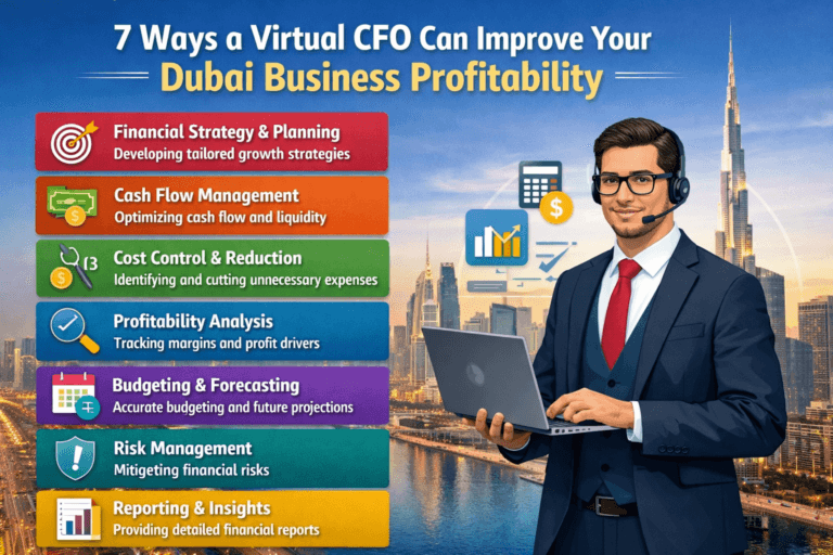 7 Ways a Virtual CFO Can Improve Your Dubai Business Profitability | Expert Guide