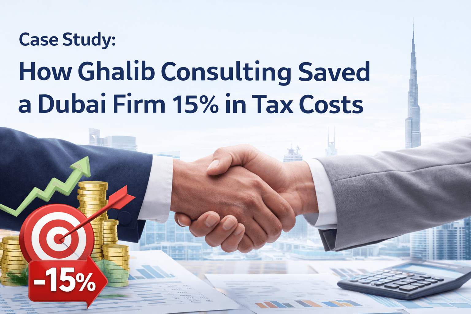 Dubai Firm 15% in Tax Costs Saved: A Ghalib Consulting Case Study