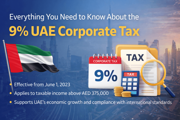 Everything You Need to Know About 9% UAE Corporate Tax (2026 Guide)
