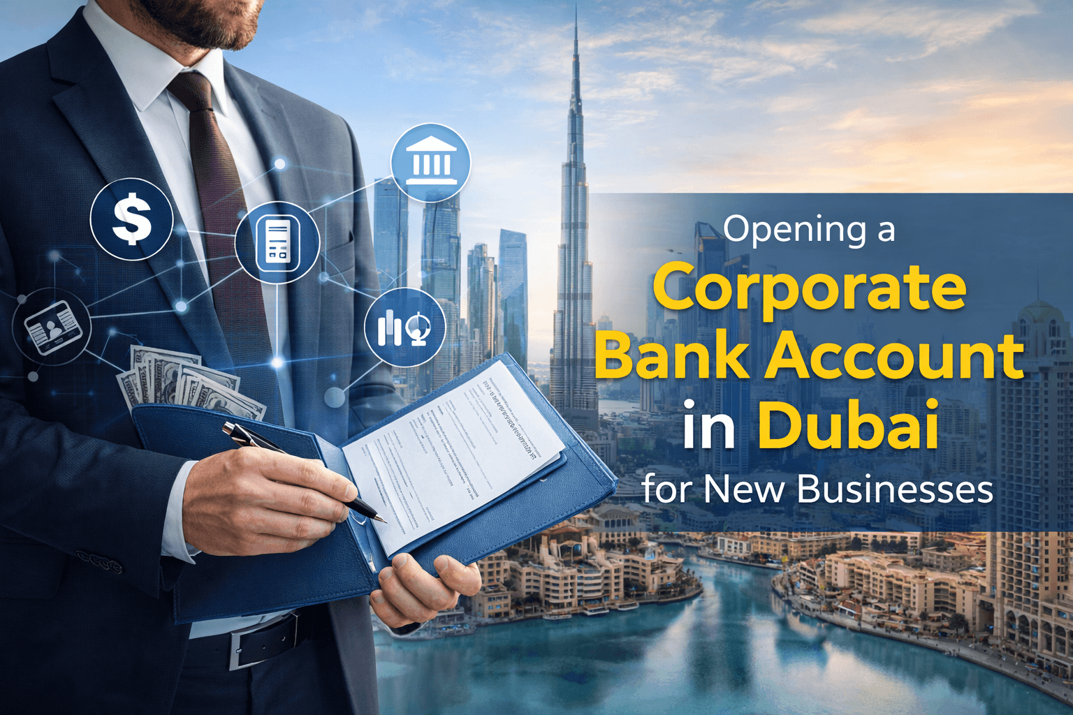 Opening a Corporate Bank Account in Dubai for New Businesses: Complete 2024 Guide