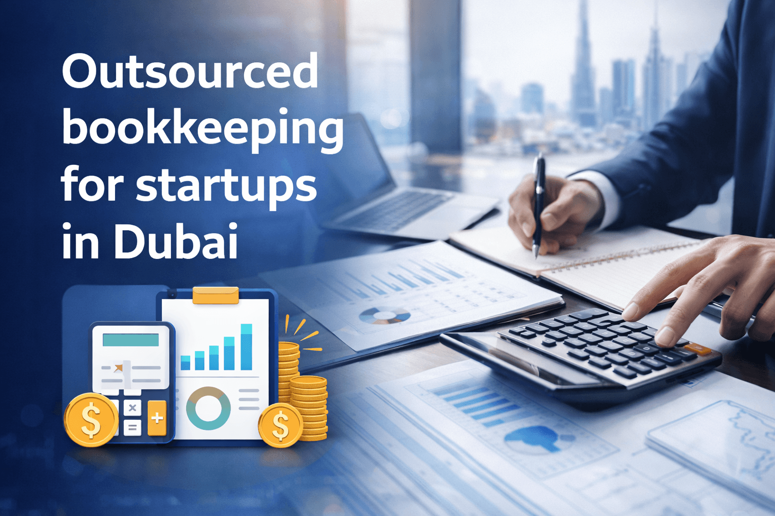 Outsourced Bookkeeping for Startups in Dubai: The Strategic Advantage Smart Founders Choose | Ghalib Consulting
