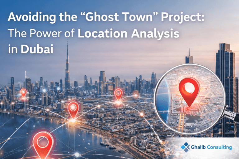 Avoiding the "Ghost Town" Project: The Power of Location Analysis in Dubai | Ghalib Consulting