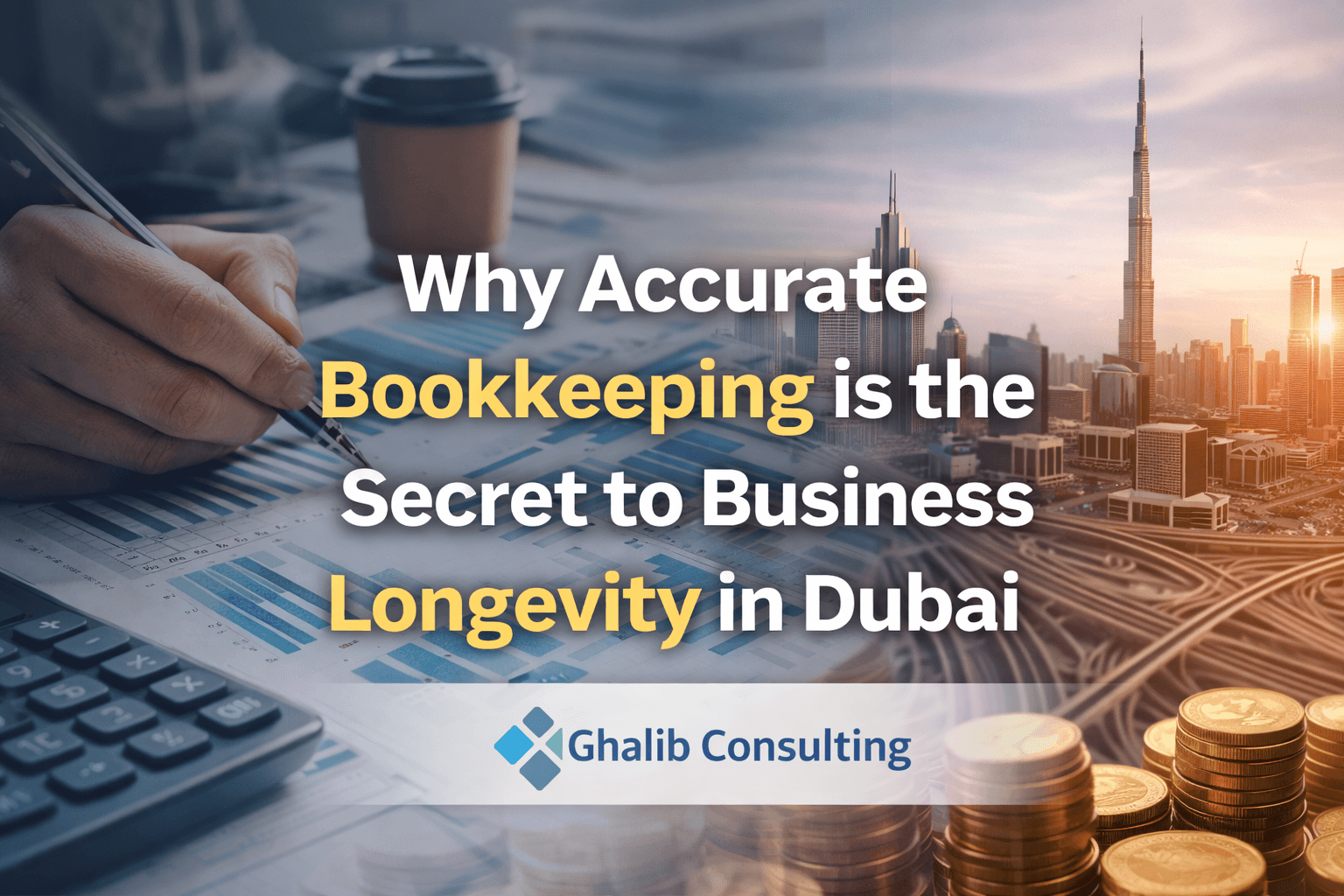 Why Accurate Bookkeeping is the Secret to Business Longevity in Dubai | Ghalib Consulting