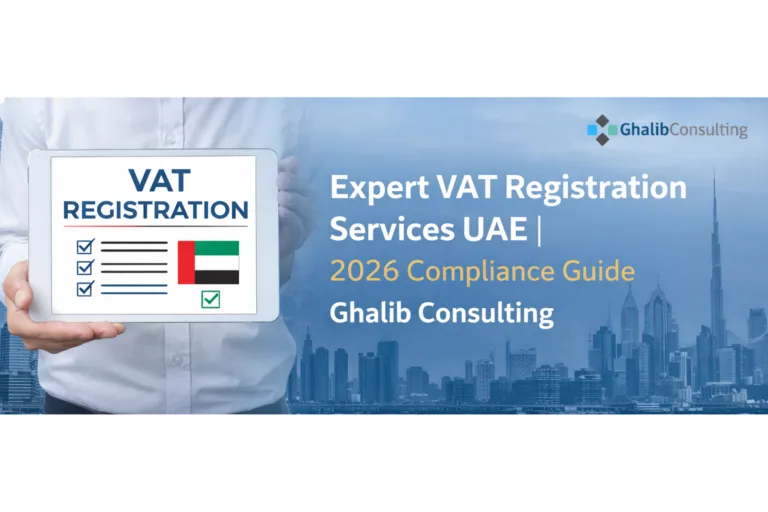 Expert VAT Registration Services UAE | 2026 Compliance Guide | Ghalib Consulting