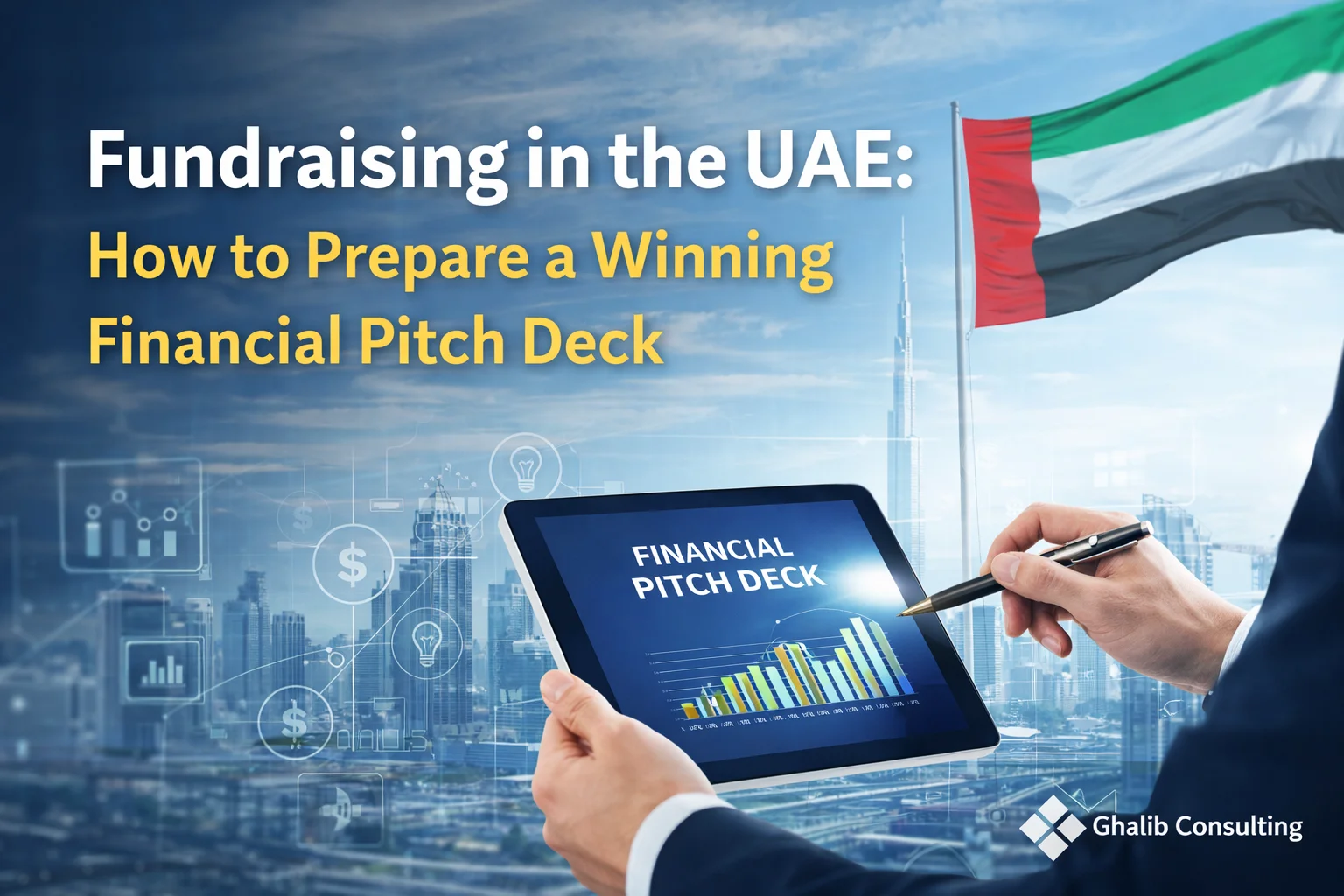 Fundraising in the UAE: How to Prepare a Winning Financial Pitch Deck | Ghalib Consulting