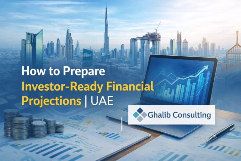 How to Prepare Investor-Ready Financial Projections | UAE | Ghalib Consulting