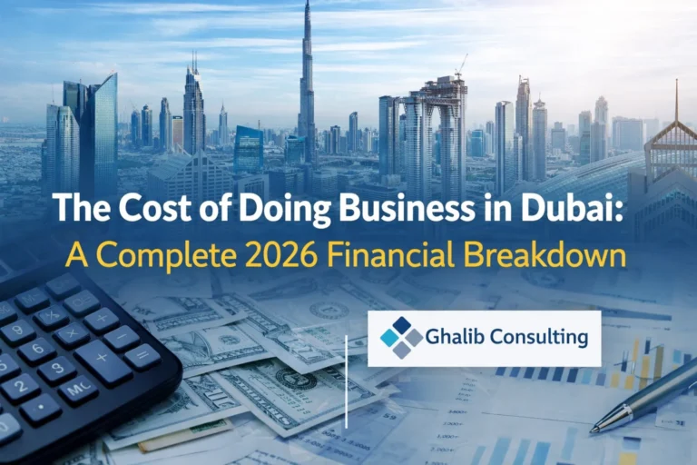 The Cost of Doing Business in Dubai: A Complete 2026 Financial Breakdown | Ghalib Consulting