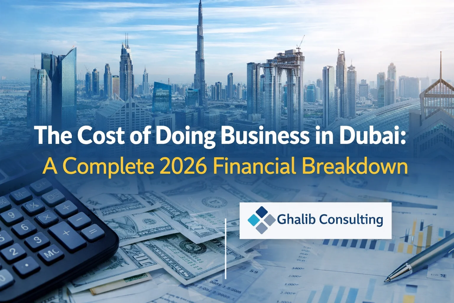 The Cost of Doing Business in Dubai: A Complete 2026 Financial Breakdown | Ghalib Consulting