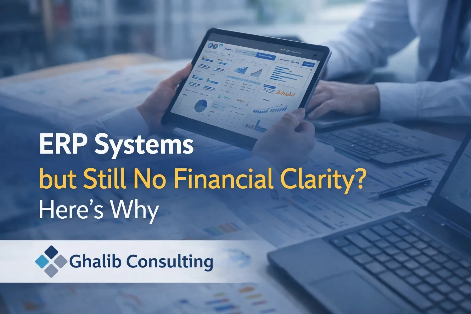 ERP Systems but Still No Financial Clarity? Here’s Why | Ghalib Consulting