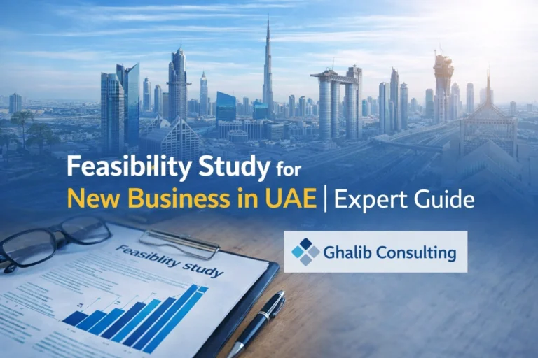 Feasibility Study for New Business in UAE | Expert Guide – Ghalib Consulting