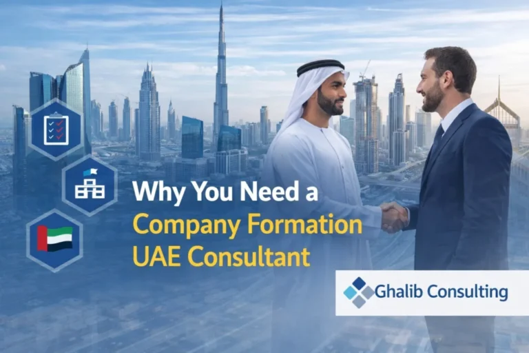 Why You Need a Company Formation UAE Consultant | Ghalib Consulting